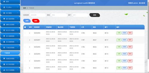基于springboot vue的辦公管理系統(tǒng)